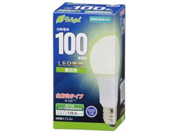 オーム電機 LED電球 100形相当 昼白色 LDA12N-G AG27