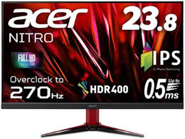 Acer ゲーミングモニター Nitro 23.8型フルHD1ms VG241YXbmiipx