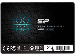 シリコンパワー 内蔵SSD 512GB SPJ512GBSS3A55B