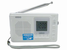 ANDO ワンタッチ操作のマルチバンドラジオ S18-929D