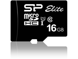 シリコンパワー microSDHC 16GB SP016GBSTHBU1V10SP
