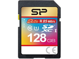 シリコンパワー UHS-1対応SDXCカード128GB SP128GBSDXAU1V10